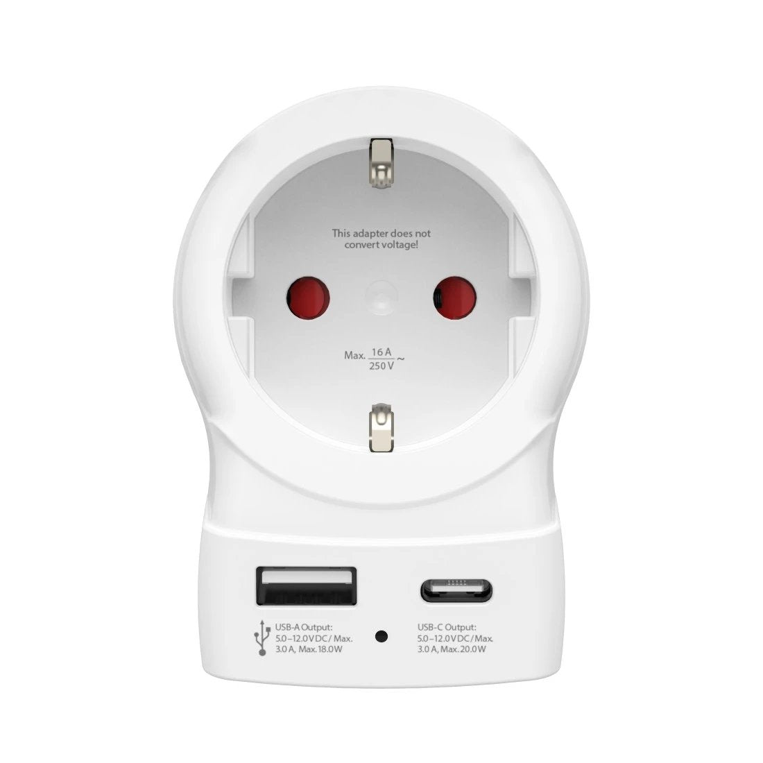 Hama Reiseadapter,  Eu To Uk Usb-C (Pd), 20 W