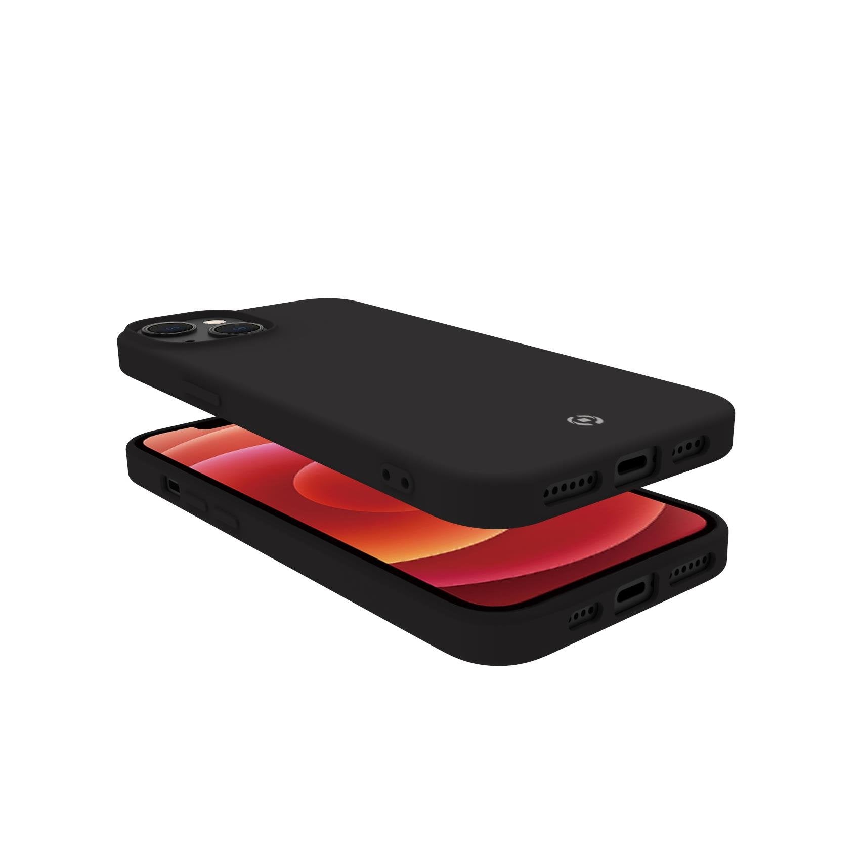 Celly Cromo Funda Para Iphone 14 Plus  (6.7") Negro