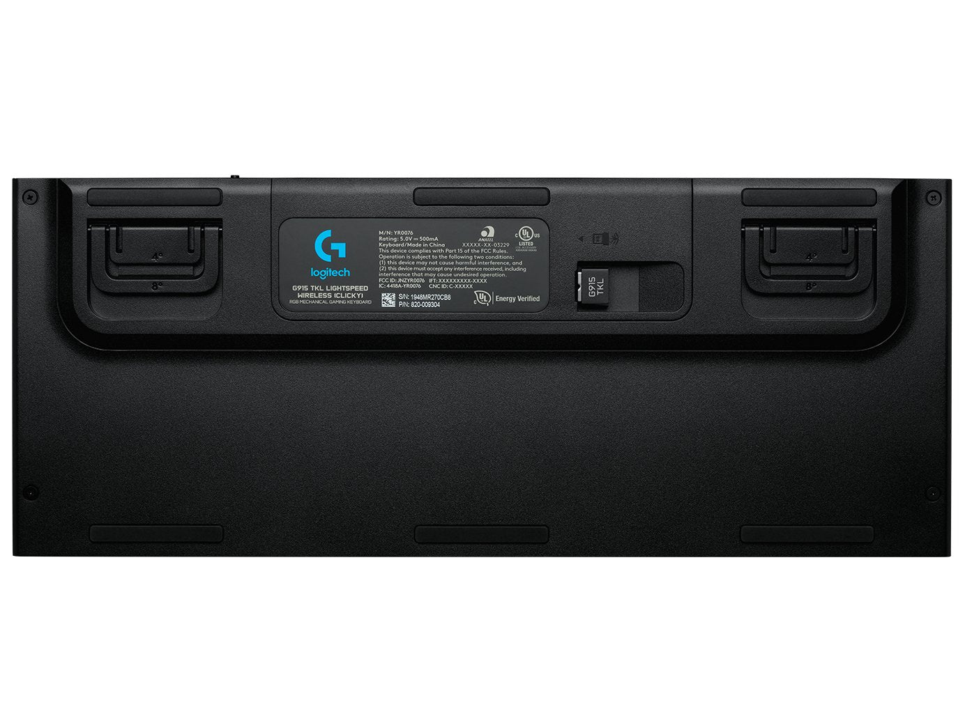 EAN 5099206088825 - Logitech G G915 TKL teclado Juego RF Wireless + Bluetooth QWERTY Internacional de EE.UU. Carbono imagen 5