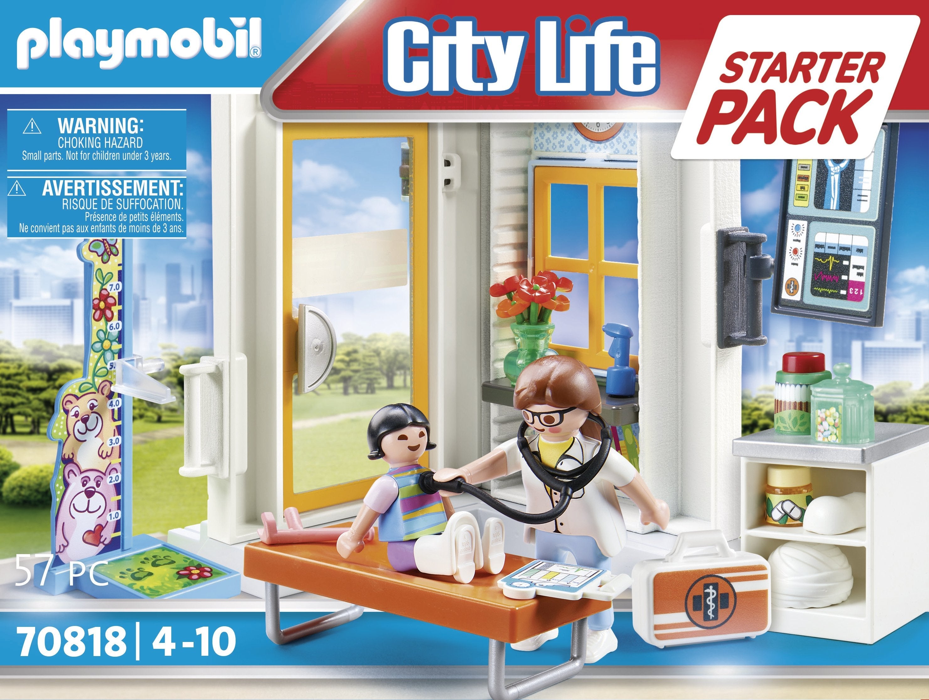 Playmobil 70818 City Life - Starter Pack Pediatra