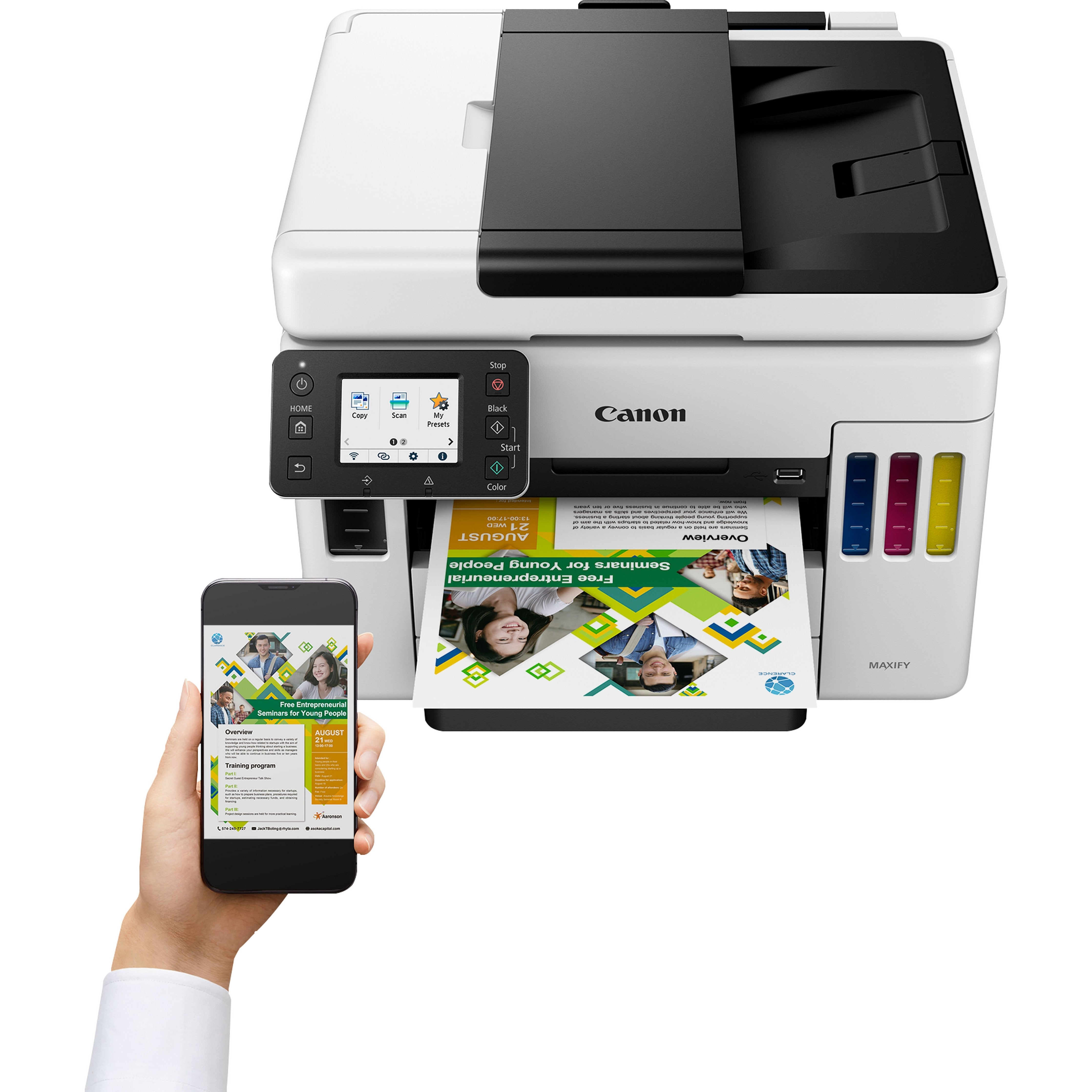 EAN 4549292173611 - Canon MAXIFY GX7050 MegaTank Inyección de tinta A4 600 x 1200 DPI Wifi imagen 8
