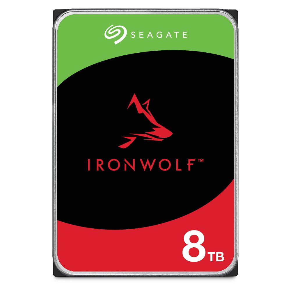 EAN 0763649125069 - Seagate IronWolf ST8000VN004 disco duro interno 8 TB 7200 RPM 256 MB 3.5" Serial ATA III imagen 1