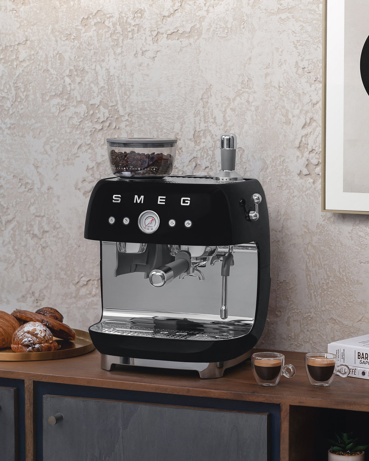 EAN 8017709329846 - Smeg EGF03BLEU cafetera eléctrica Manual Máquina espresso 2,4 L imagen 16