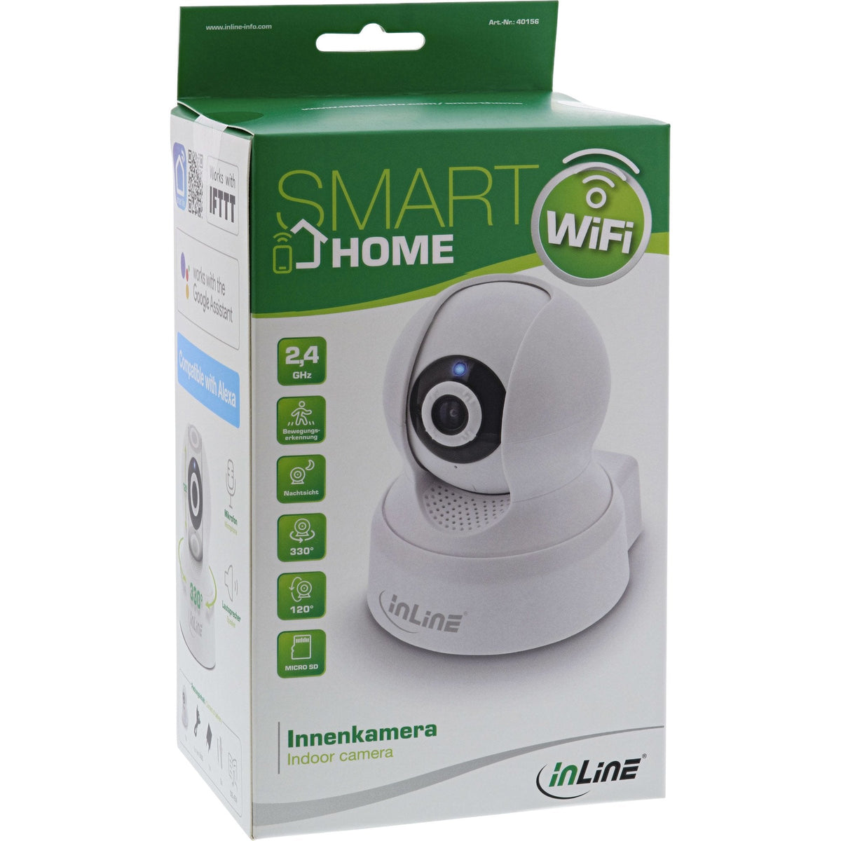 Cámara Para El Hogar Inteligente Inline Para Interiores