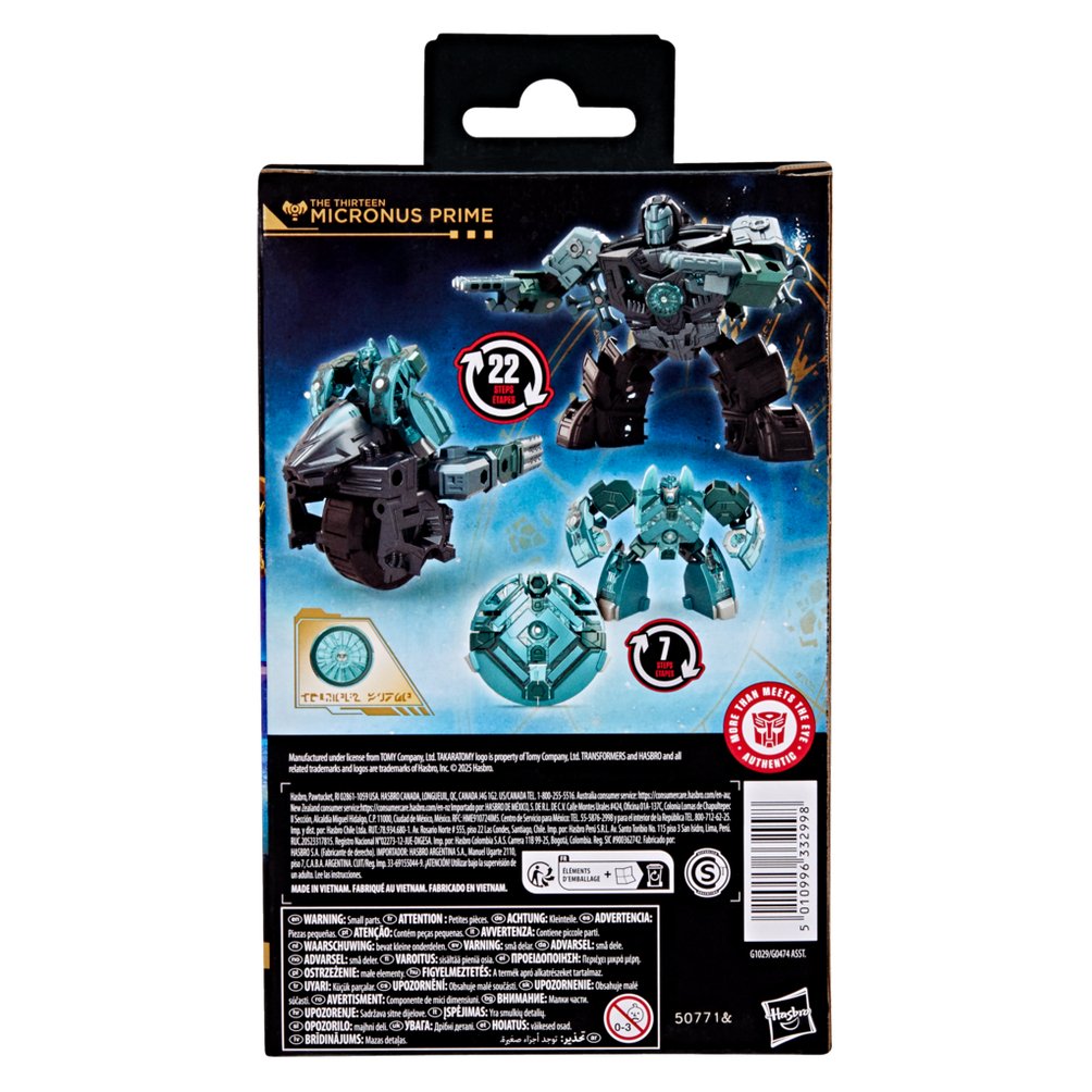 EAN 5010996332998 - Transformers Age of the Primes The Thirteen Micronus Prime imagen 5