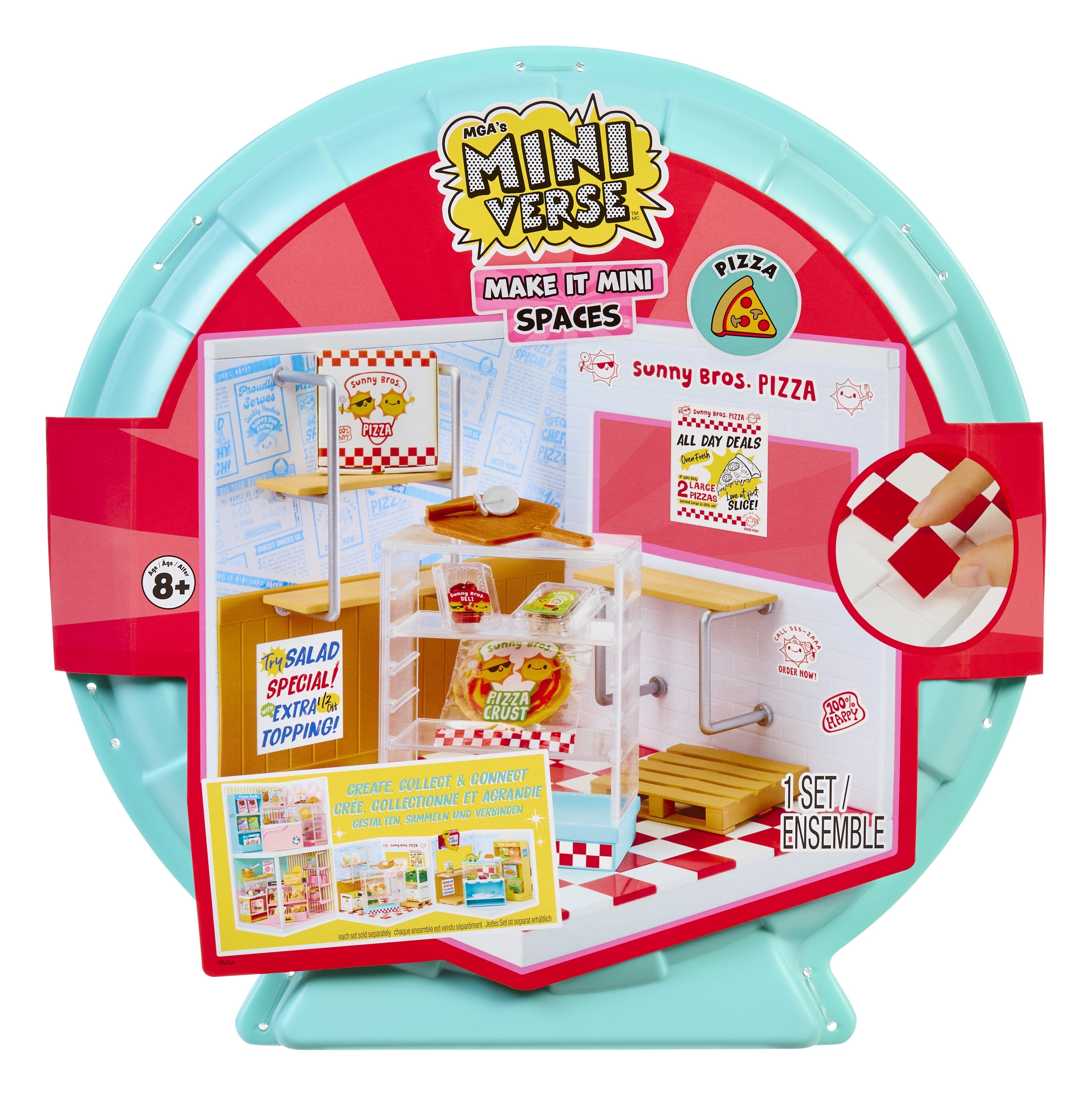 EAN 35051566069 - Miniverse Spaces Starter Pack- Pizza imagen 8