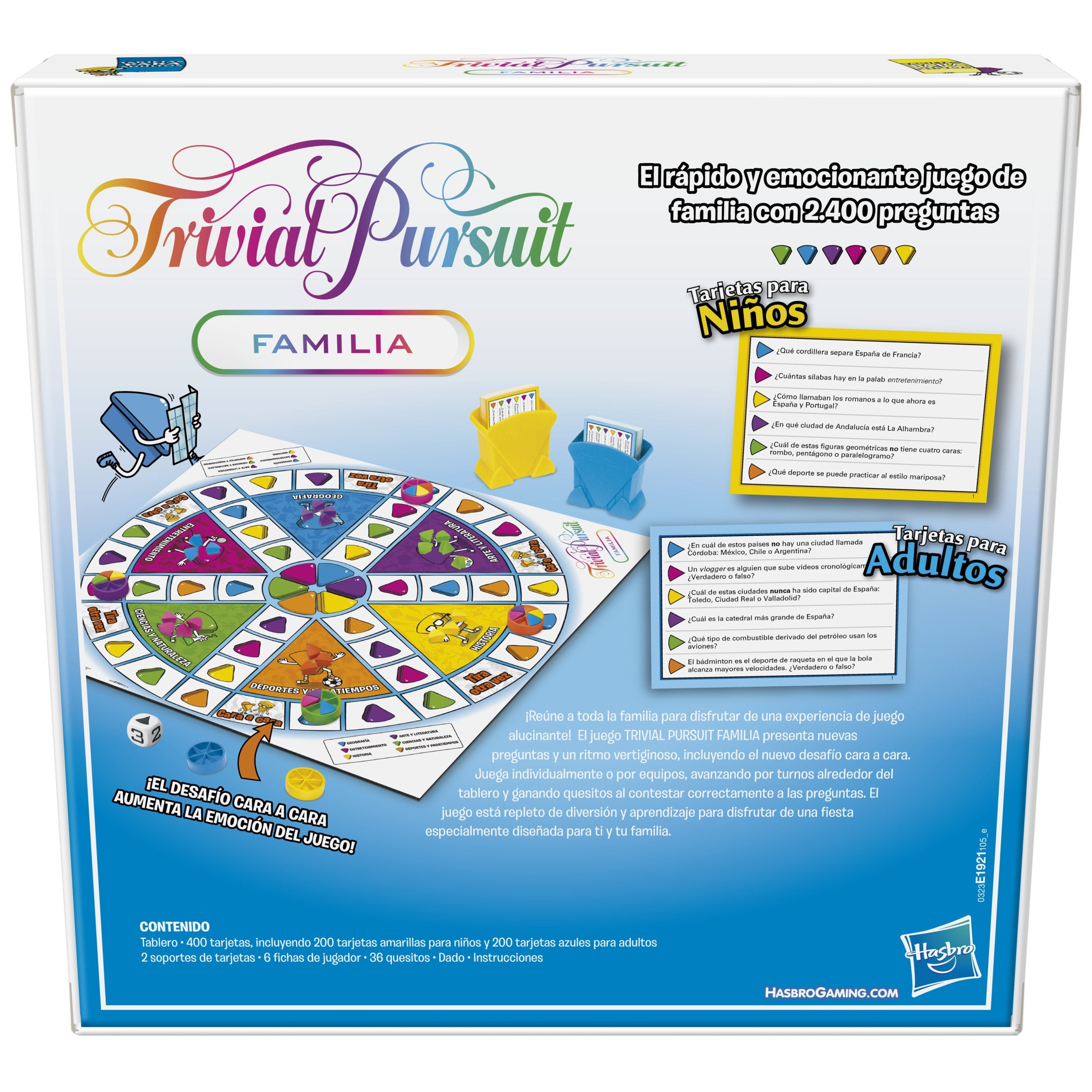 EAN 5010993514205 - Hasbro Gaming Trivial Pursuit E19211051 juego de tablero imagen 4