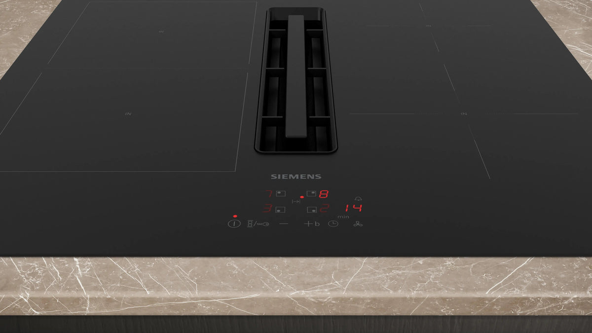 EAN 4242003945872 - Siemens iQ300 ED611BS16E hobs Negro Integrado 60 cm Con placa de inducción 4 zona(s) Campana integrada imagen 2