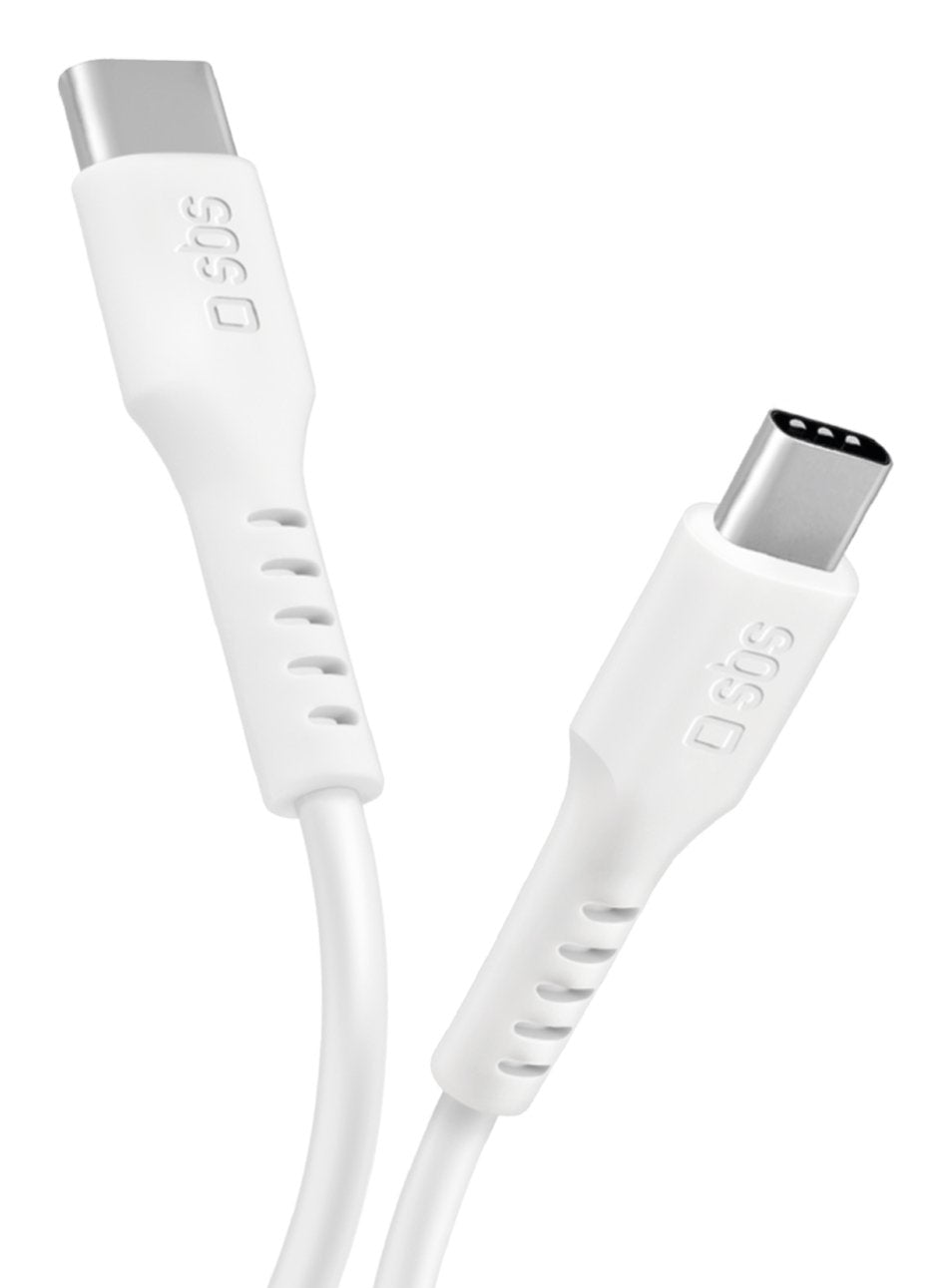 Sbs Usb-C Zu Usb-C Kabel 1m Weiá