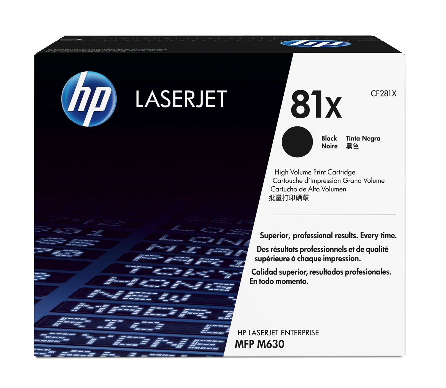 EAN 0887758147900 - HP 81X High Yield Black Original LaserJet Toner Cartridge cartucho de tóner 1 pieza(s) imagen 1