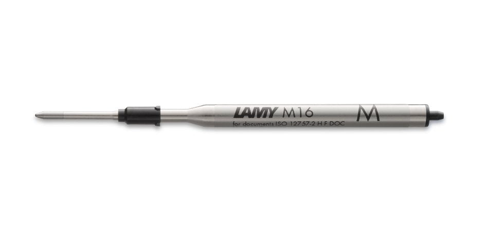 Lamy Recambio M16 Para Bolígrafo Punta M 801 Tinta Negro