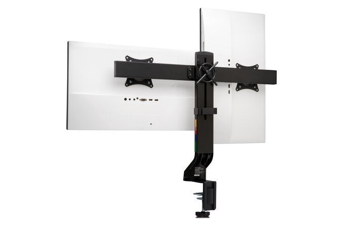 Soporte Kensington Smartfit Space-Saving Dual 2 Monitores Negro