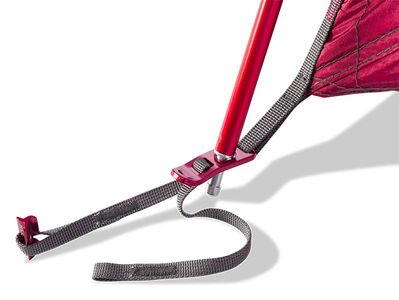 Msr Kuppelzelt Hubba Nx Solo Green (Olivverde/Rojo) 06203
