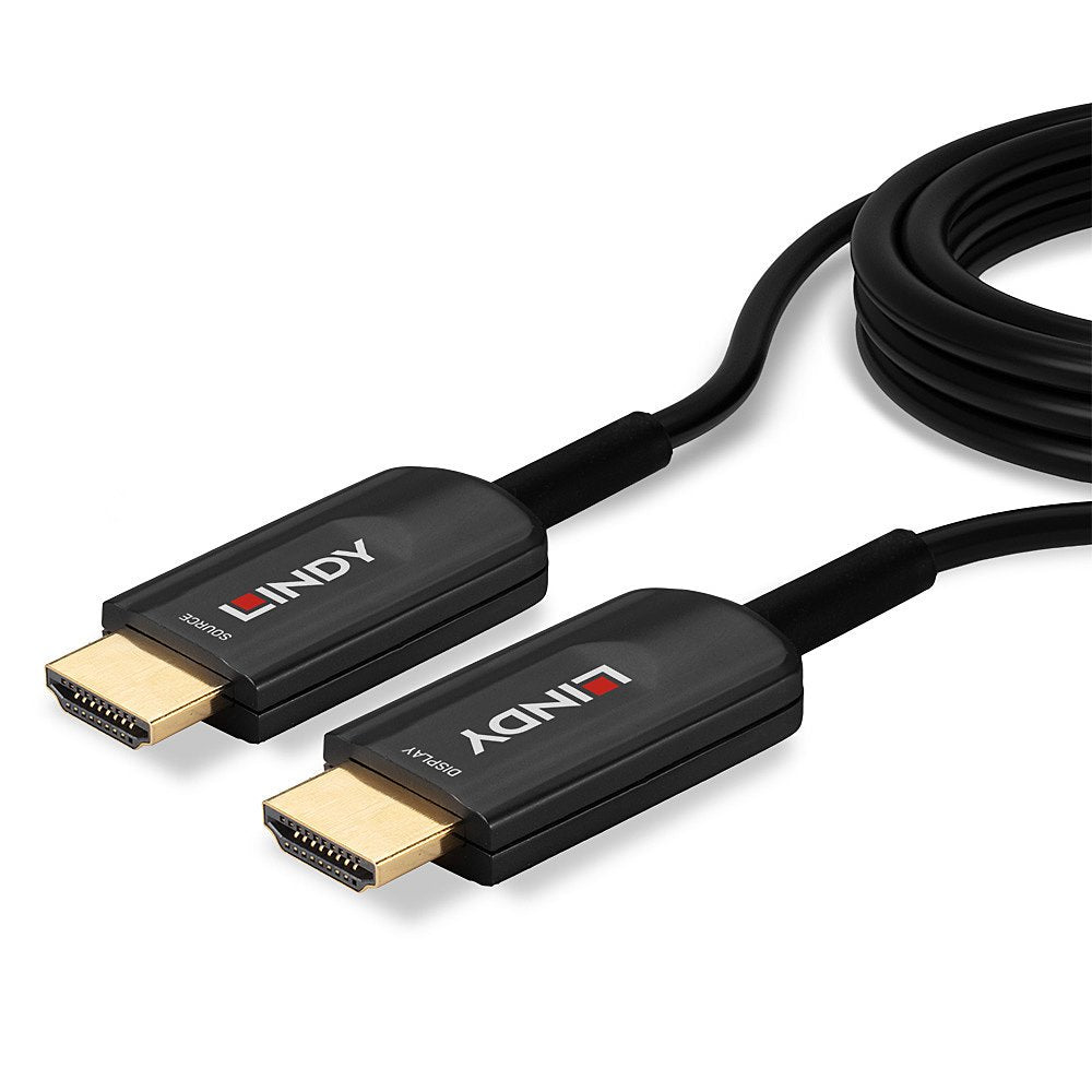 Lindy 38382 Cable Hdmi 20 M Hdmi Tipo A [Estándar] Negro (Lindy Hdmi Cable 20m Fibre Optic Hybrid)