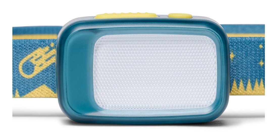 Linterna Frontal Black Diamond Wiz Kid, Luz Led Turquesa/Amarilla Bd6206994064all1