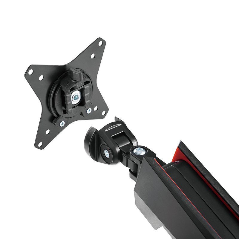 Logilink Bp0091 Soporte De Mesa Para Pantalla Plana 81,3 Cm (32") Abrazadera Negro, Rojo