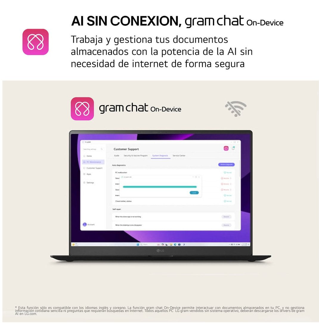 EAN 8806096467039 - LG Gram 15Z80T-G.AU88B ordenador portatil AMD Ryzen AI 7 350 Portátil 39,6 cm (15.6") Full HD 32 GB LPDDR imagen 8