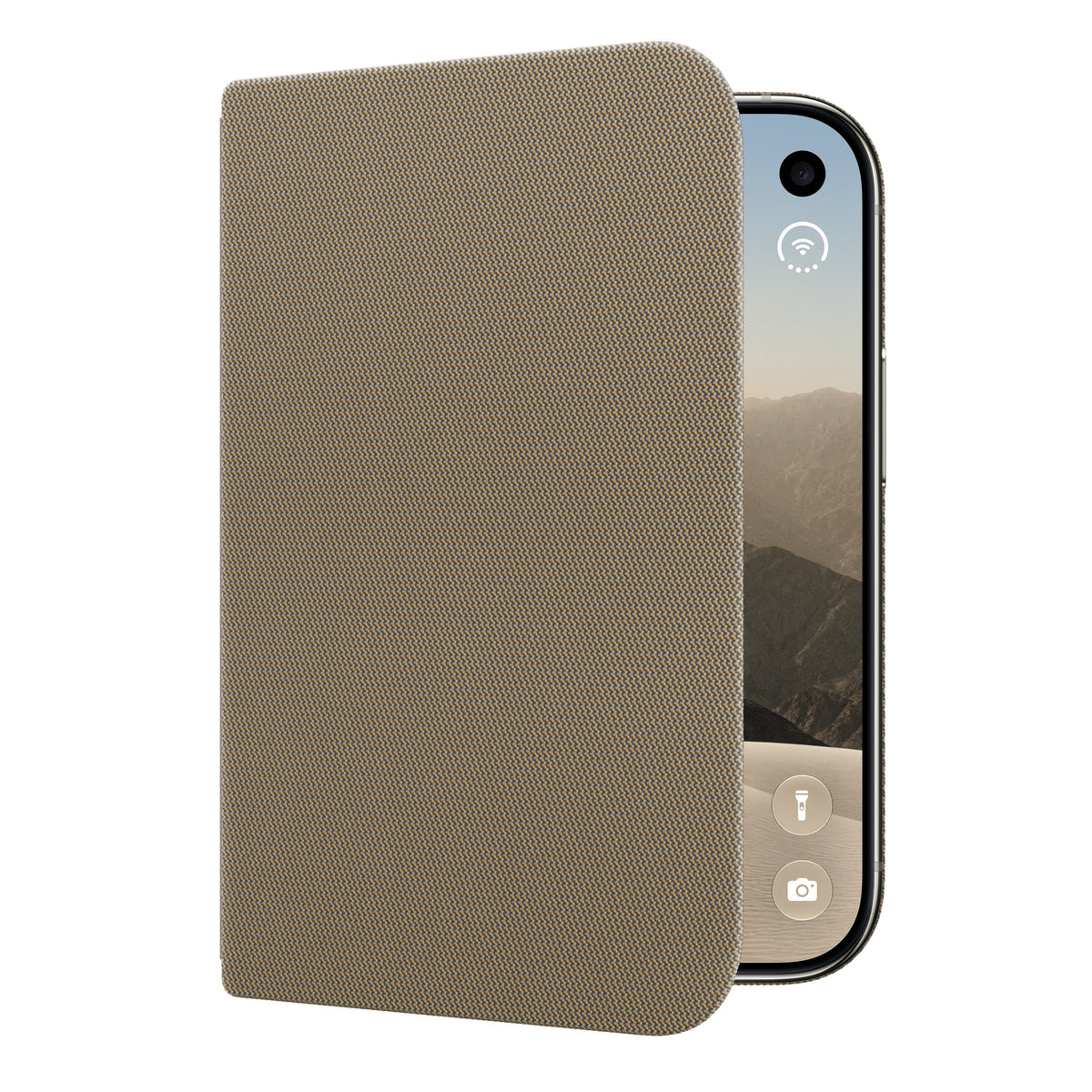 Apple Iphone Duo Folio Mit Standfuá Taupe