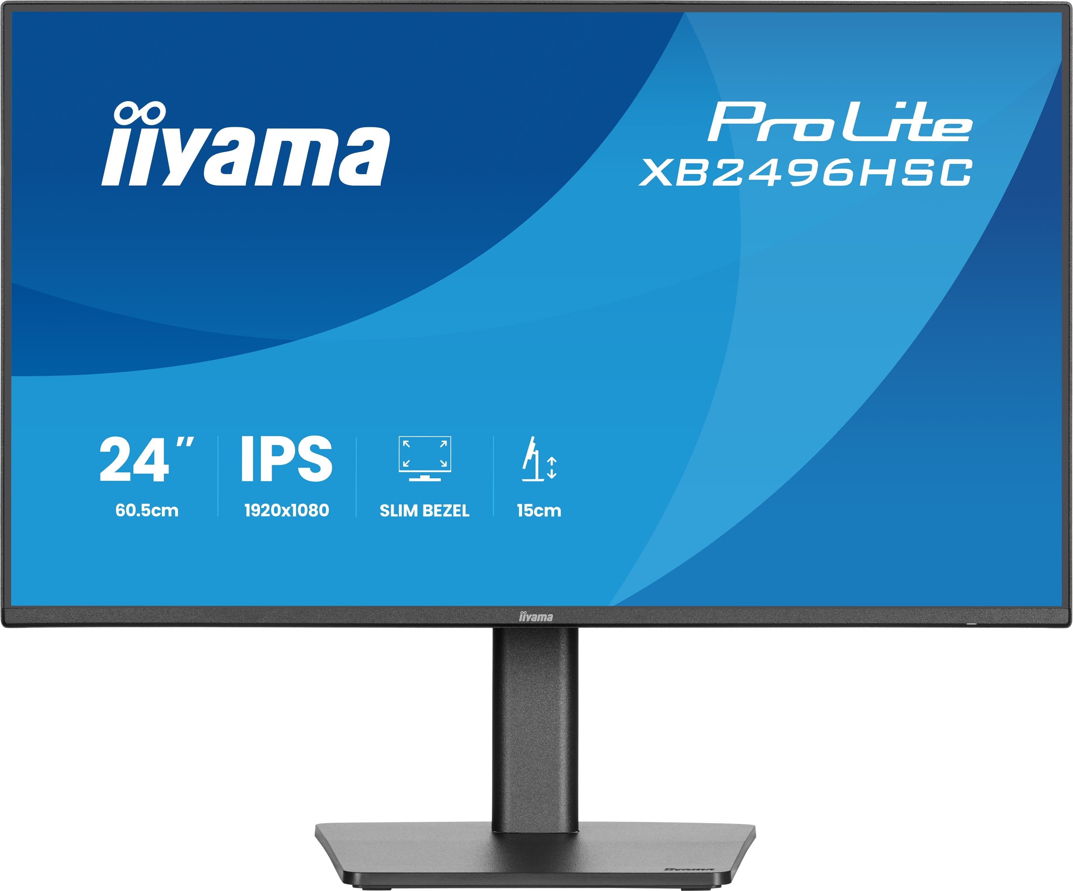 Iiyama 60.5cm 24" Xb2496hsc-B1 16:10 Hdmi+Usb-C Ips