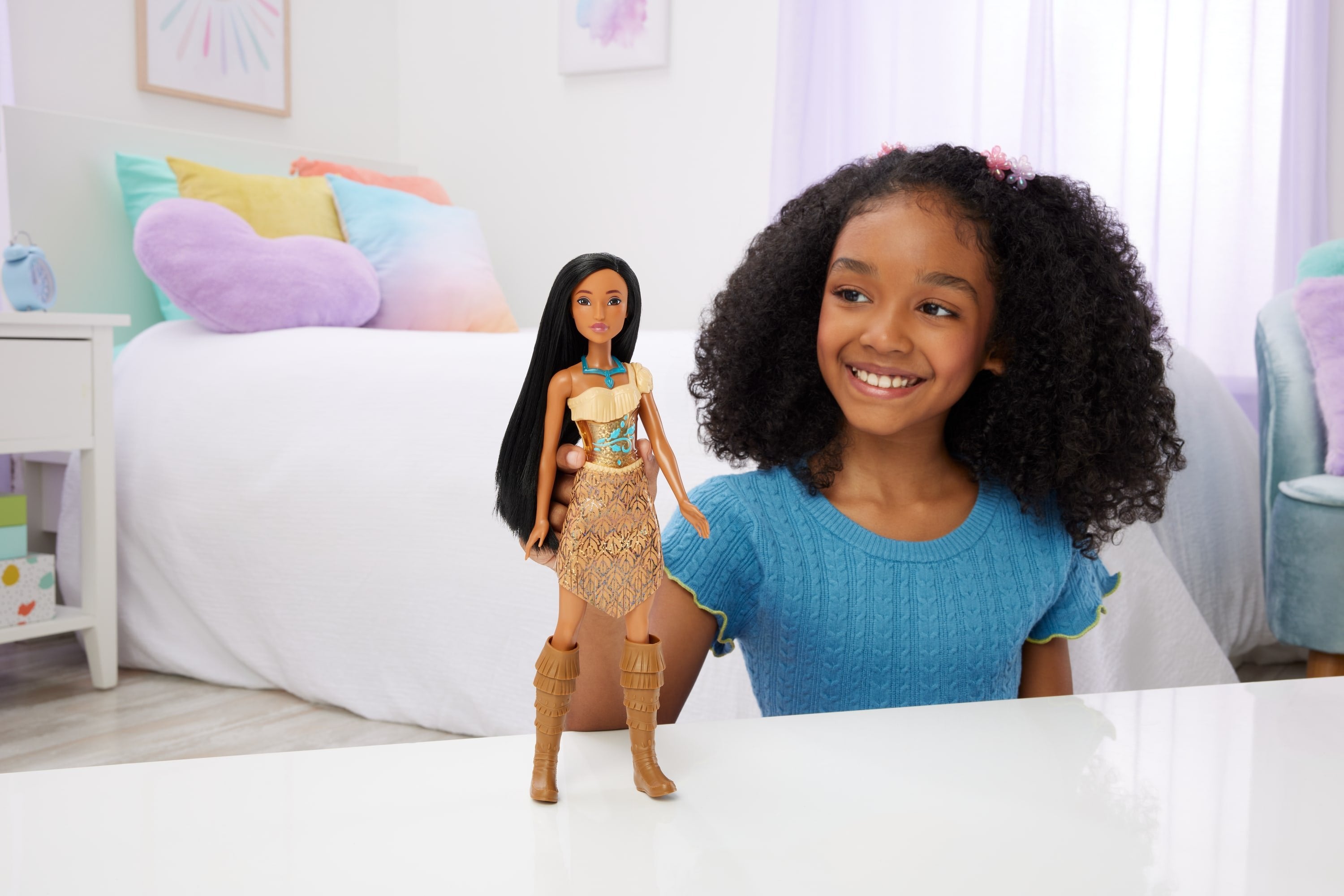Muñeca Mattel Disney Princesa Pocahontas Personaje Hlw07