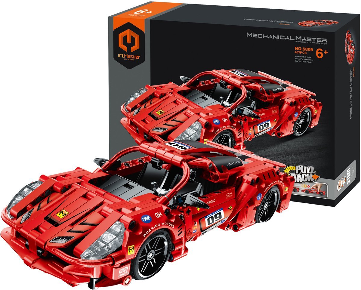 Im Master Pull Back - Super Car - 437 Pieces