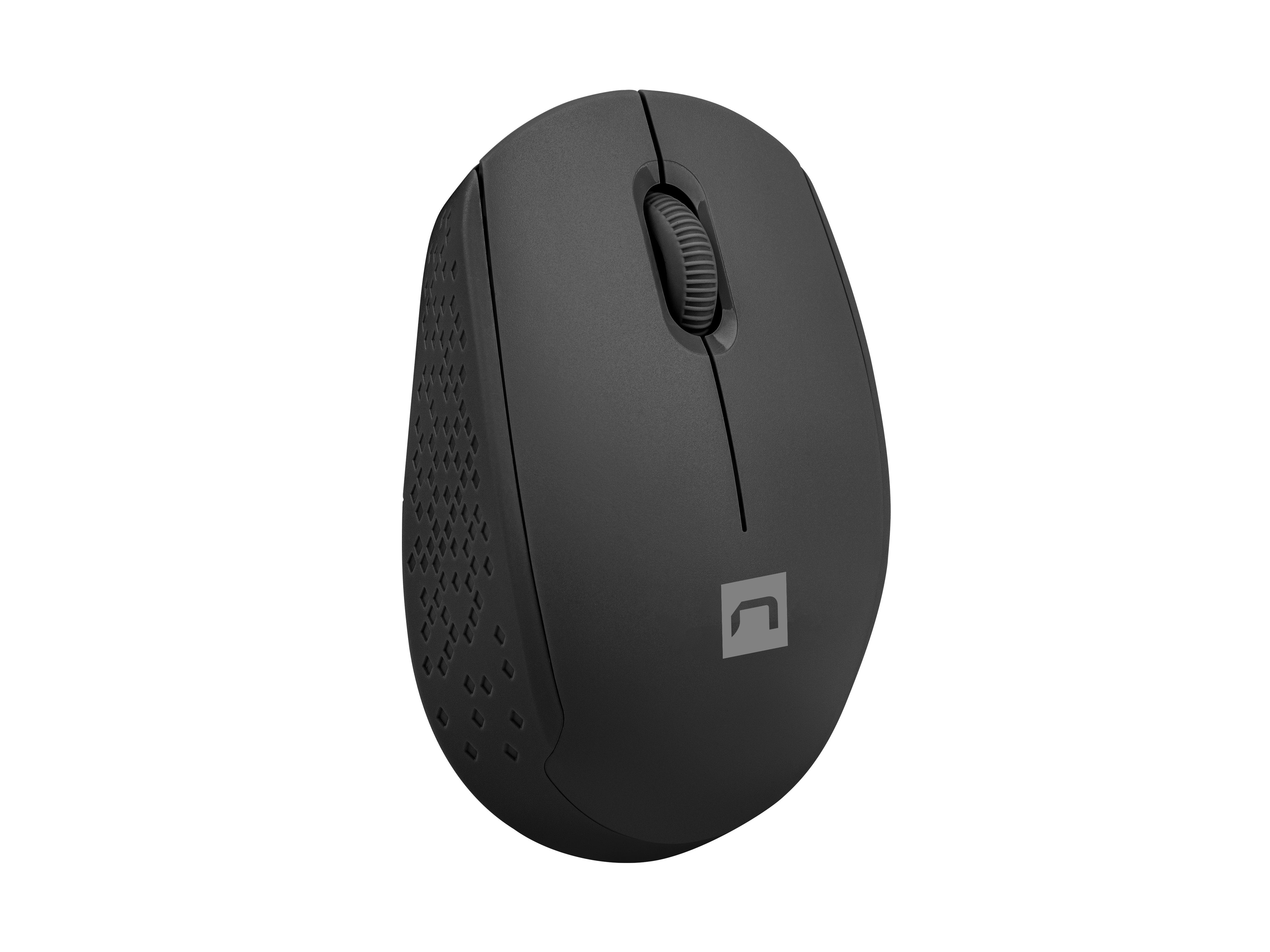 Raton Natec Stork Optico Inalambrico 1600 Dpi Negro