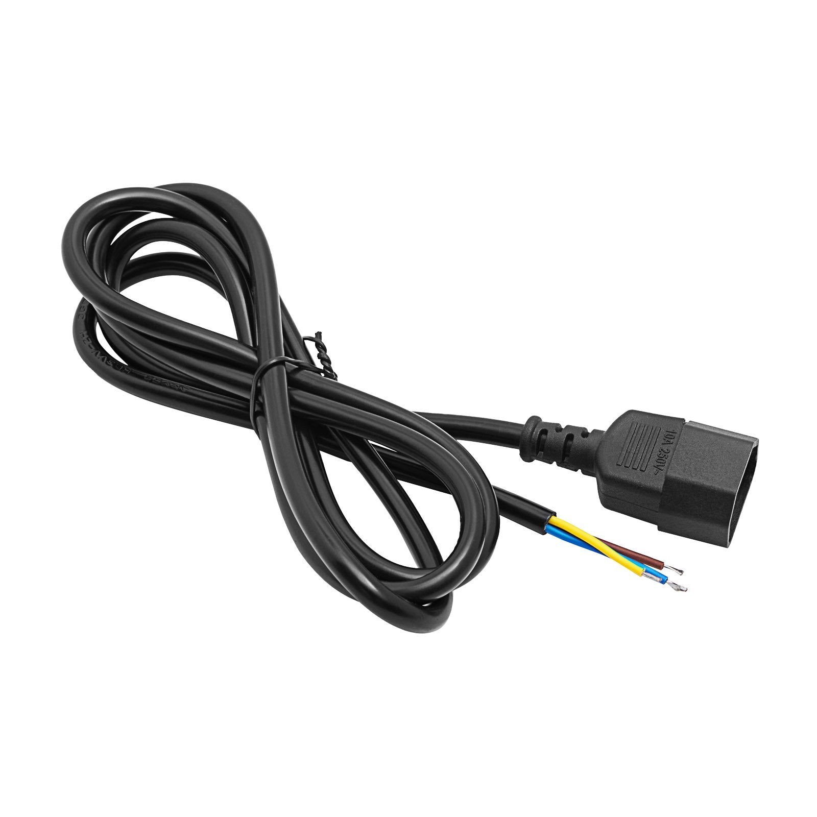 Akyga Cable De Alimentacion With Open Tin Ak-Ot-07a Cca Iec C13 1.5 M