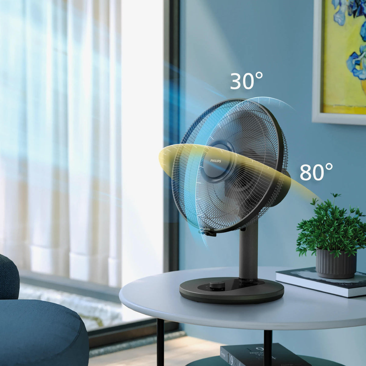 Philips Cx1030 01 Tischventilator 1000 Series