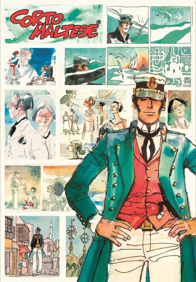 Puzzle Corto Maltese 1000pzs