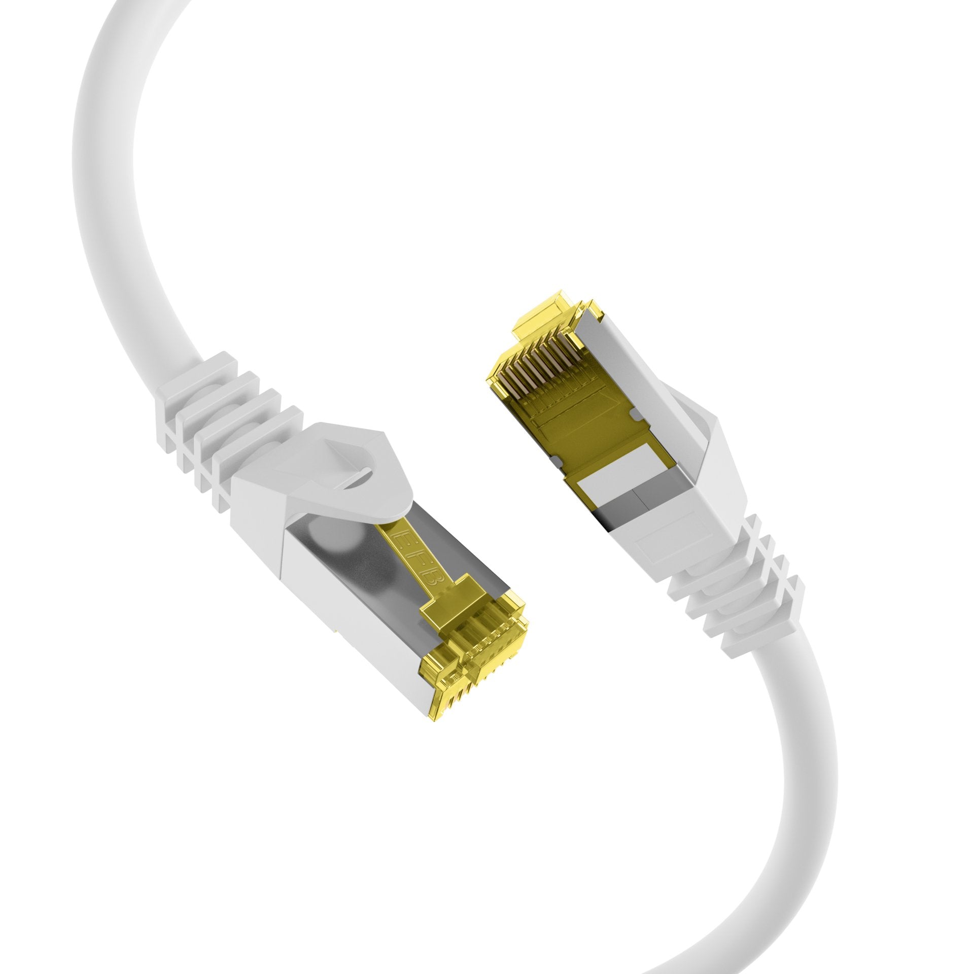 Efb Rj45 Cable De Red Cat.6a S Ftp Lszh Cat.7 Rohcable Blanco