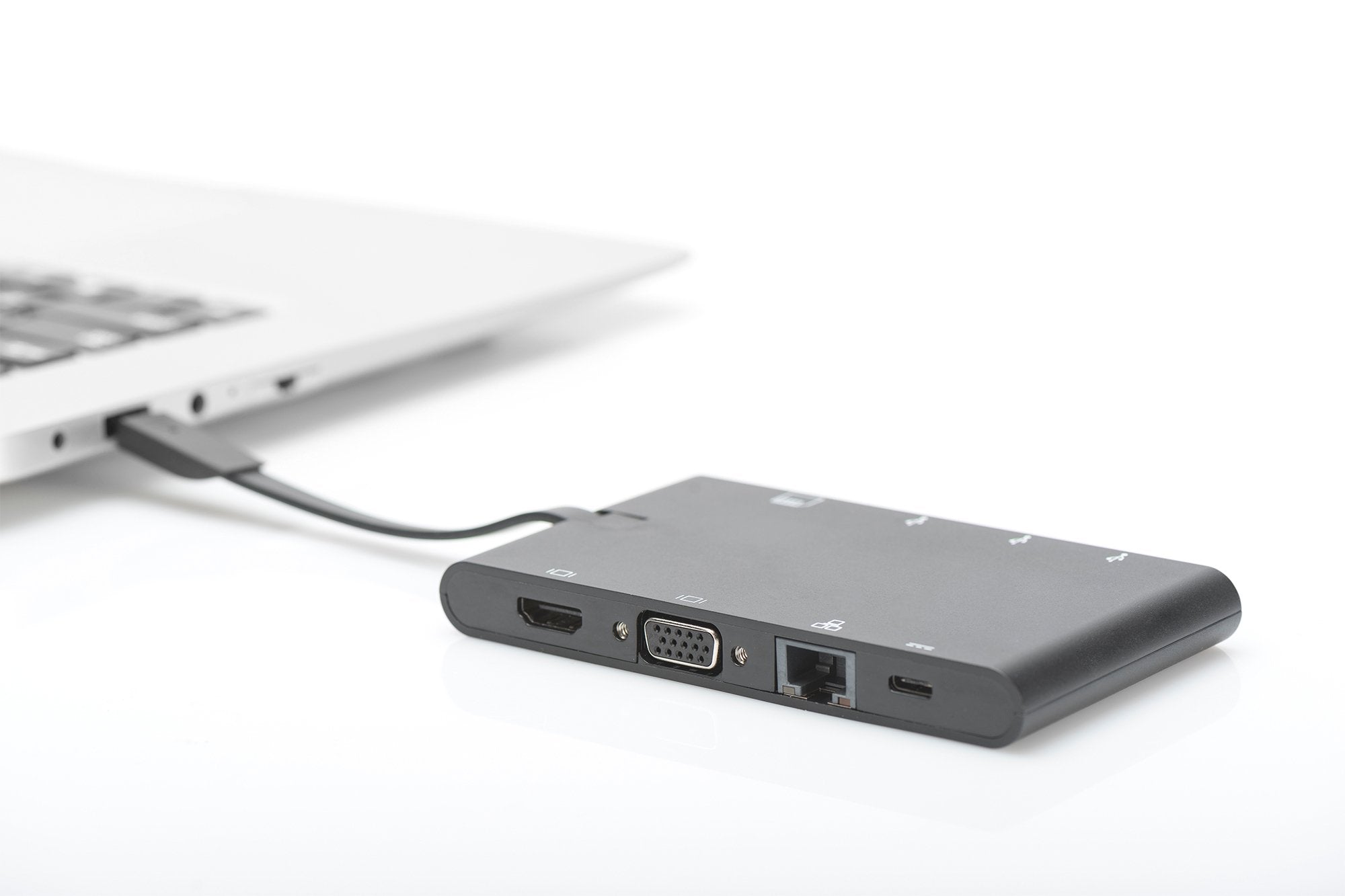 Digitus Dock Station 9 Puertos - Hdmi Vga, Rj45, 2x Usb 3.0, 2x Usb Type-C