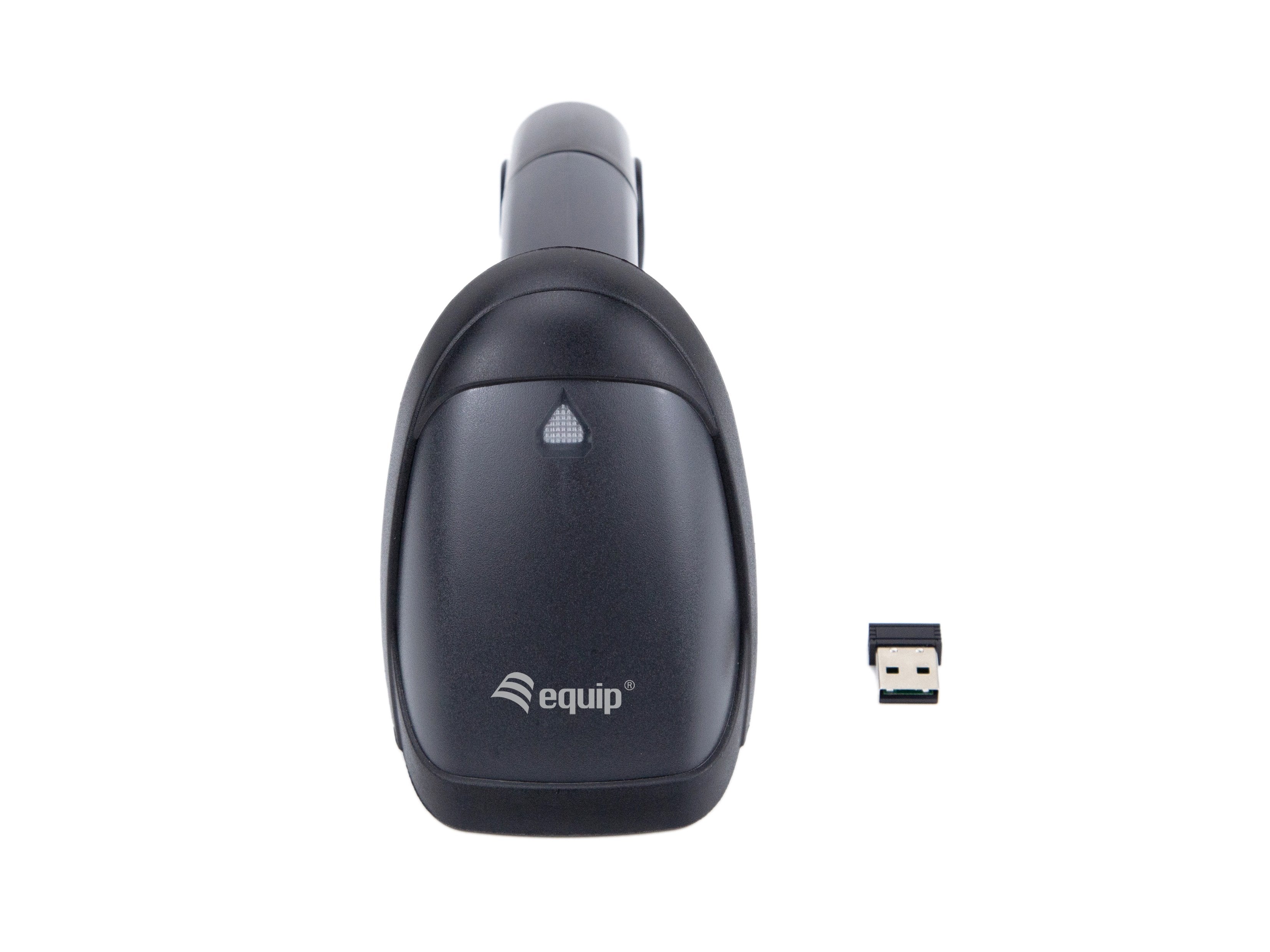 Equip Escáner Manual De Código De Barras Láser Inalámbrico Usb Negro