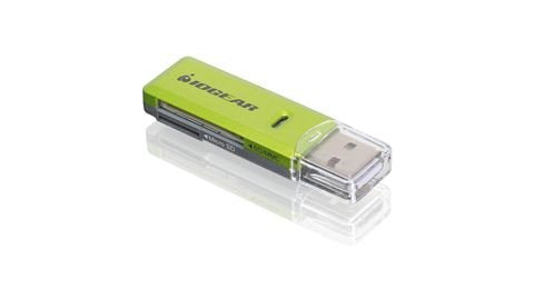 EAN 0881317507693 - iogear GFR204SD lector de tarjeta Verde imagen 1