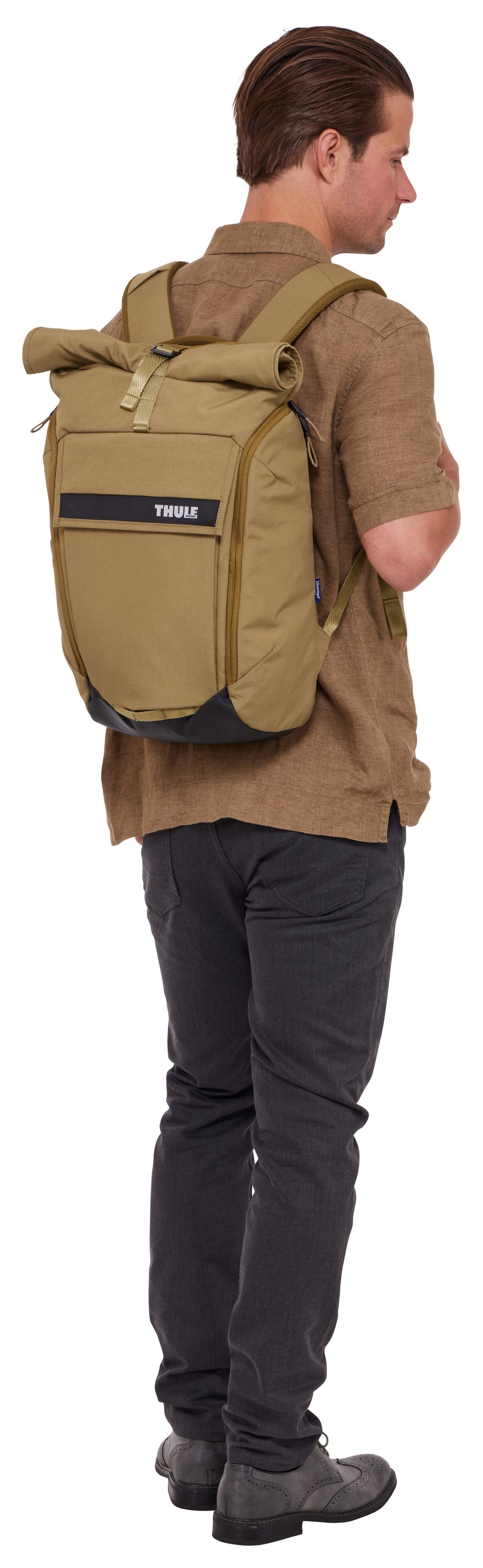 Mochila  Thule Paramount Parabp3116 Nutria  Informal Caqui Nylon, Poliéster
