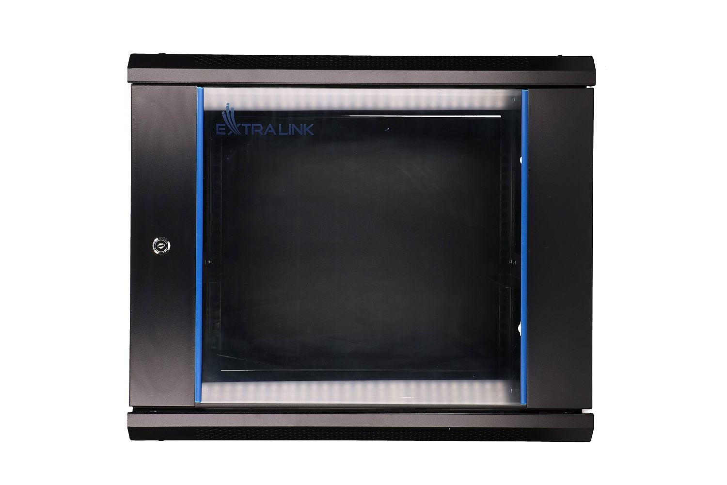 EAN 5902560367249 - Extralink 9U 600X450 WALL-MOUNTED RACKMOUNT CABINET BLACK Bastidor de pared imagen 1