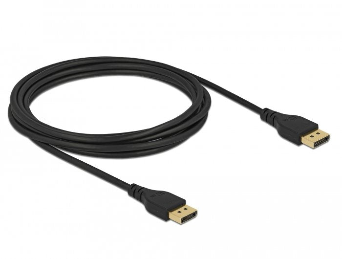 Delock Displayport 1.2 Cable 4k 60 Hz 5 M Ohne Einrastfunktion