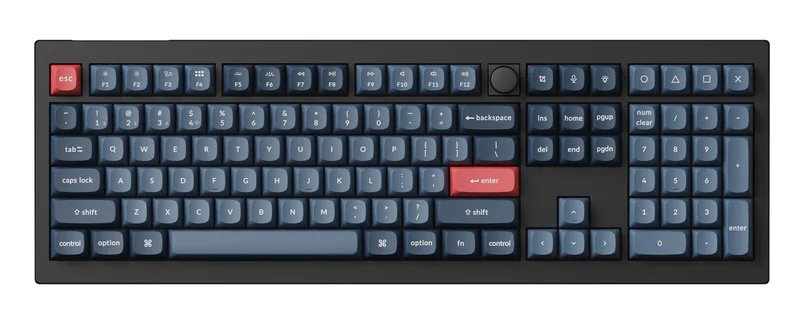 Keychron V6 Max Full Size Brown Switchblack