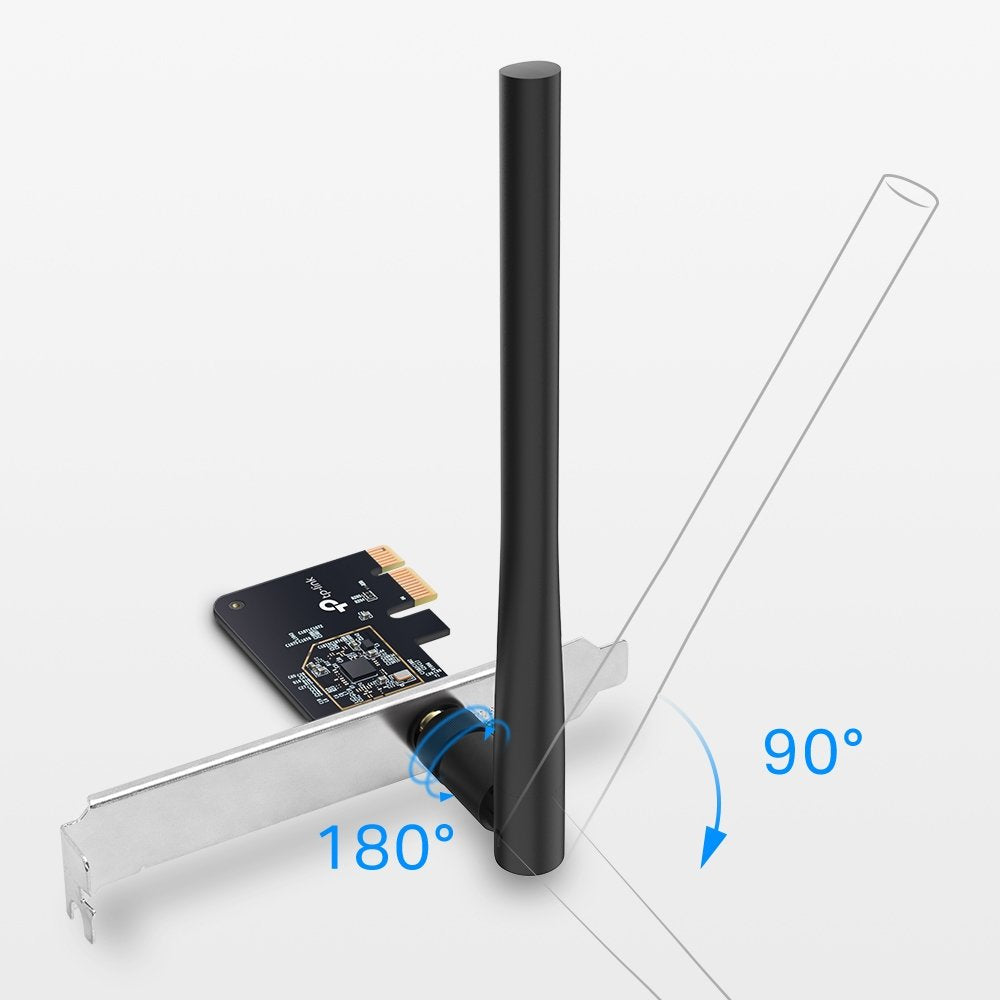 Tp-Link Archer T2e Adaptador Pci Express Inalámbrico De Doble Banda Ac600