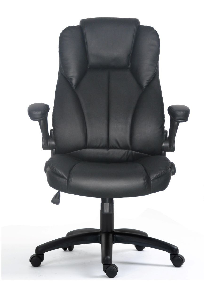 Silla De Oficina Ergonomica Equip Color Negro Recubrimiento Pu De Alta Calidaddiseño Ergonomico