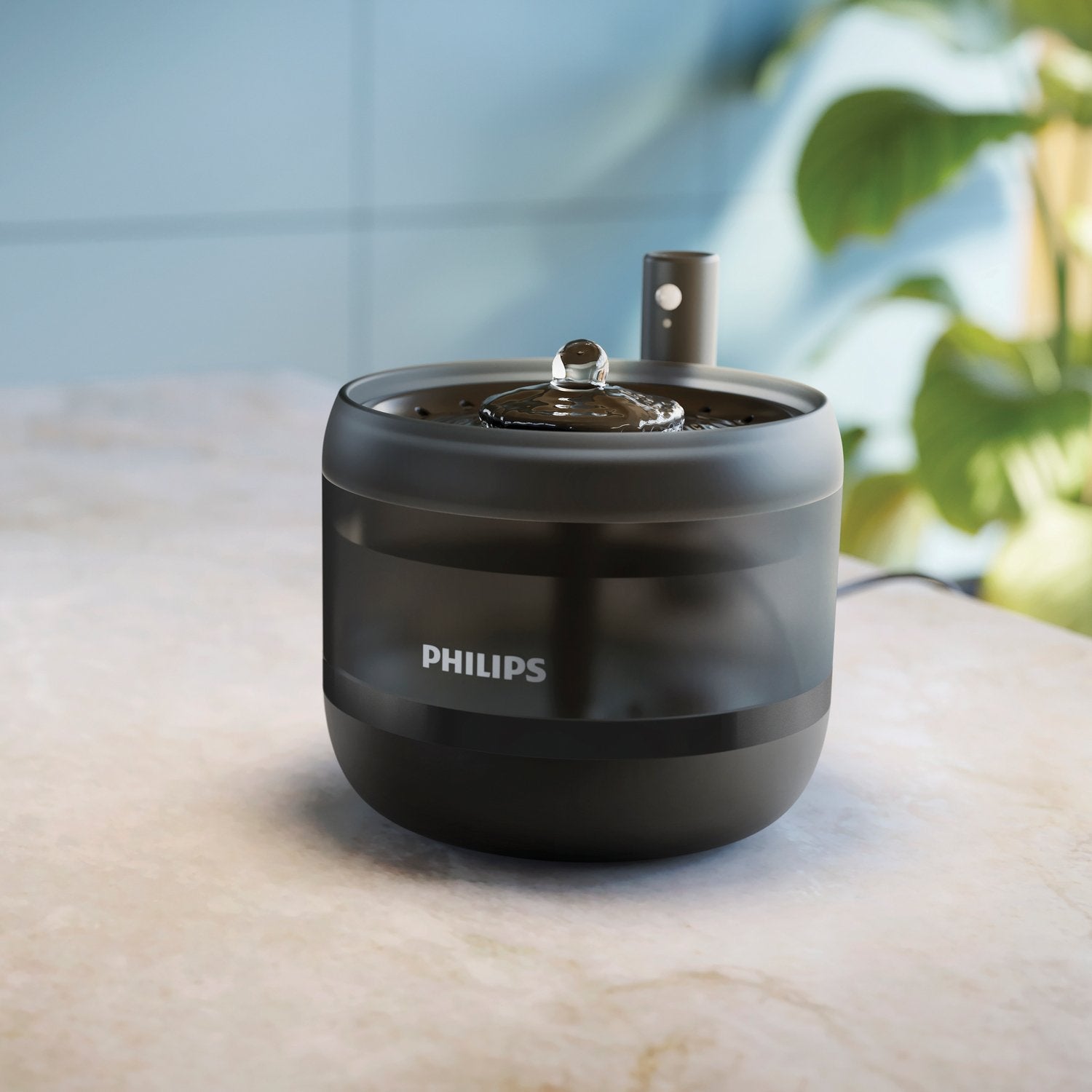 Philips Pet Water Fountain 2,2l Negro Negro (Paw3210 02)