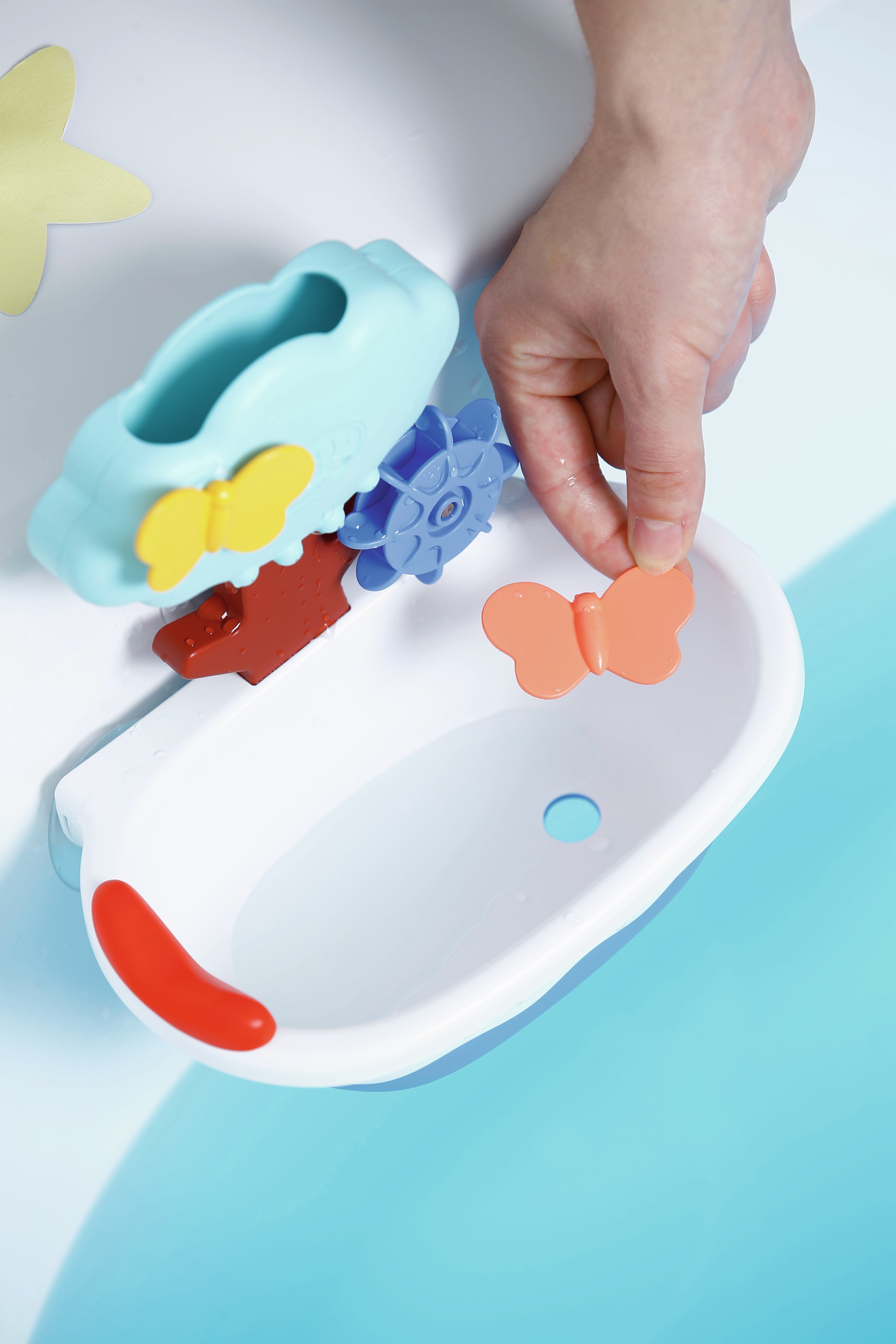 Zapf Creation Baby Born® Bañera Splish Splash Con Osito De Peluche Y Figura De Juguete   838105