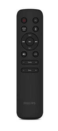 Philips Tab6100/10 2.1 80 W Gris - Barra De Sonido  Con Subwoofer