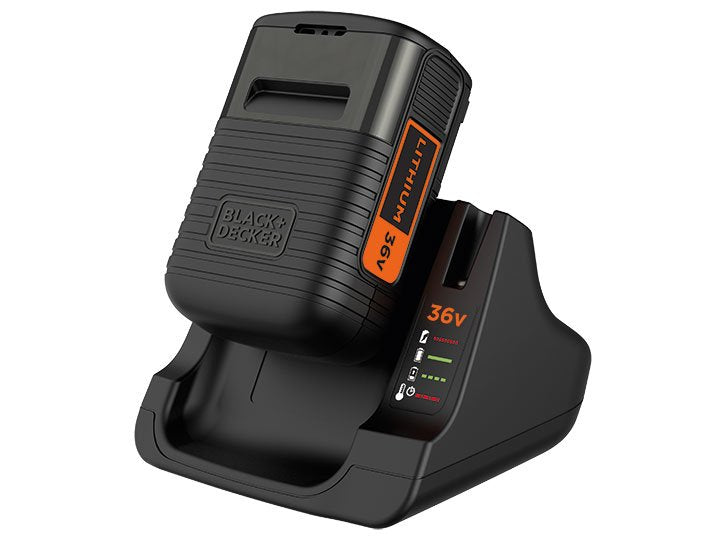 Cargador + Batería Black+Decker Bdc2a36-Qw, 36 Voltios (Negro)
