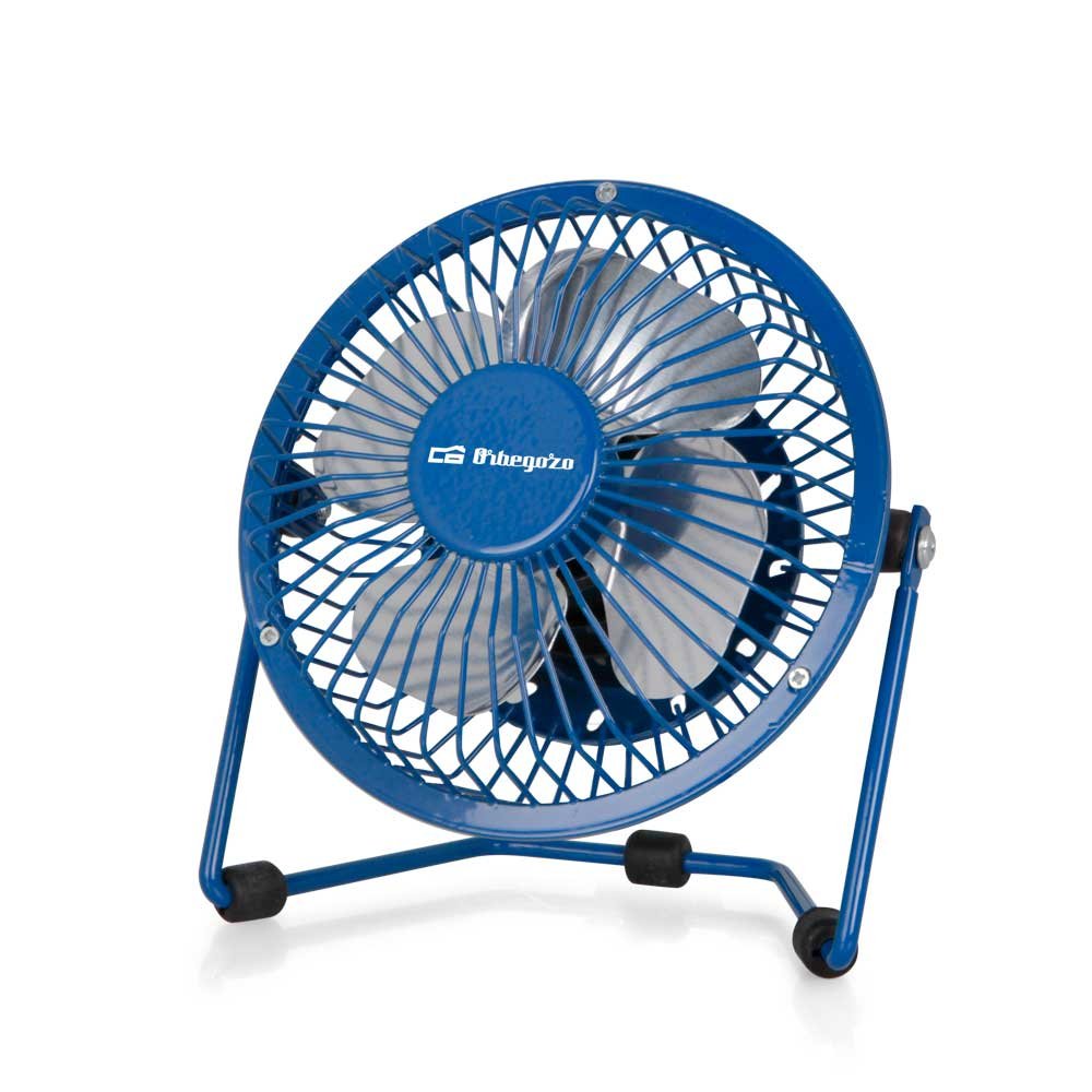 Mini Ventilador Usb Orbegozo Pw 1026 Azul
