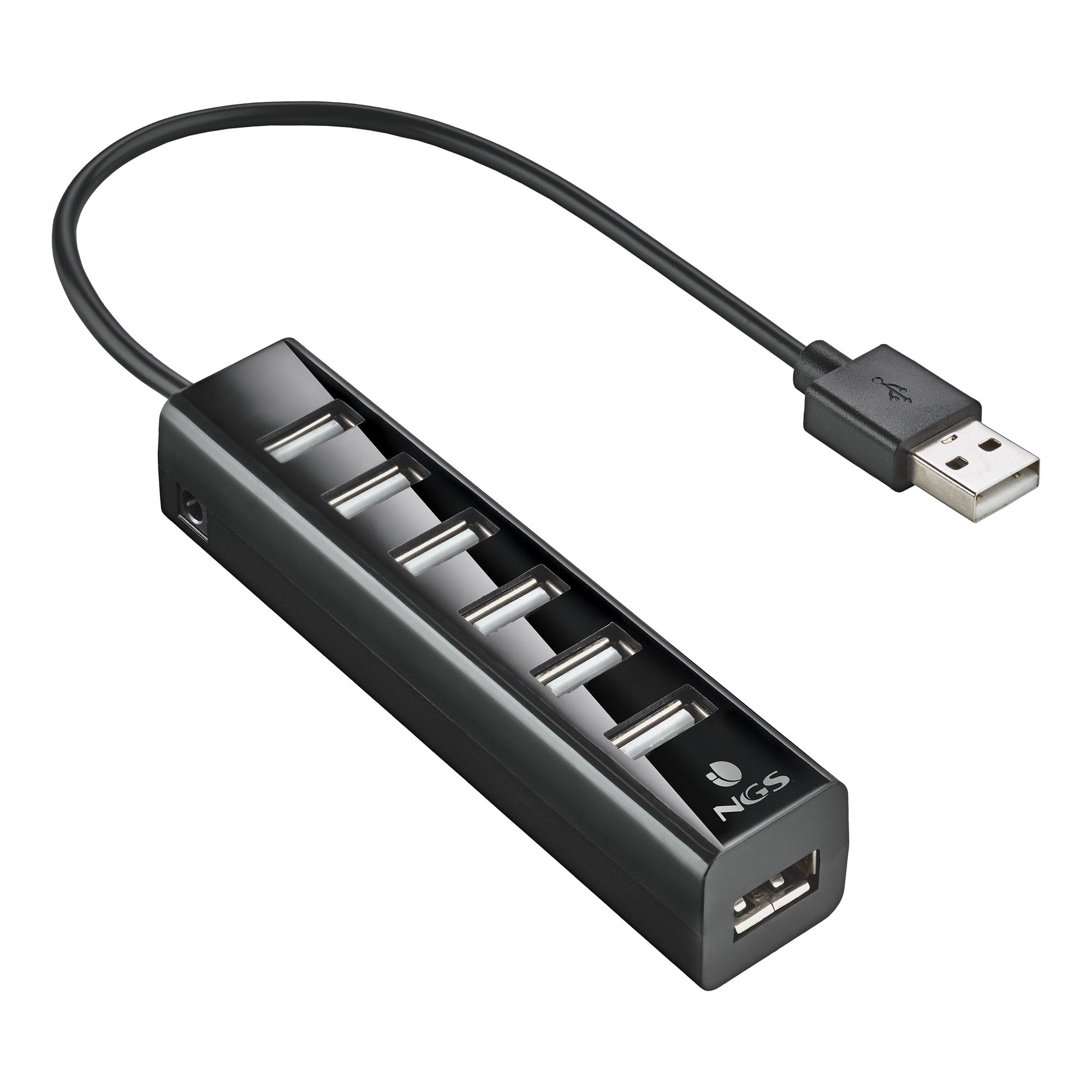EAN 8435430621051 - NGS IHUB7 TINY USB 2.0 480 Mbit/s Negro imagen 3