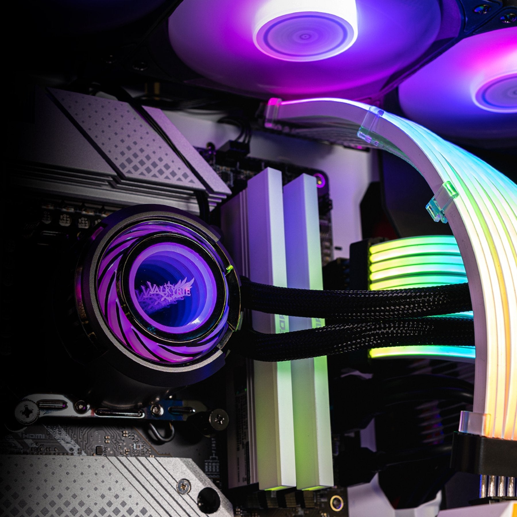 Refrigeracion Liquido Cpu Valkyrie Jarn  360 Argb Negro