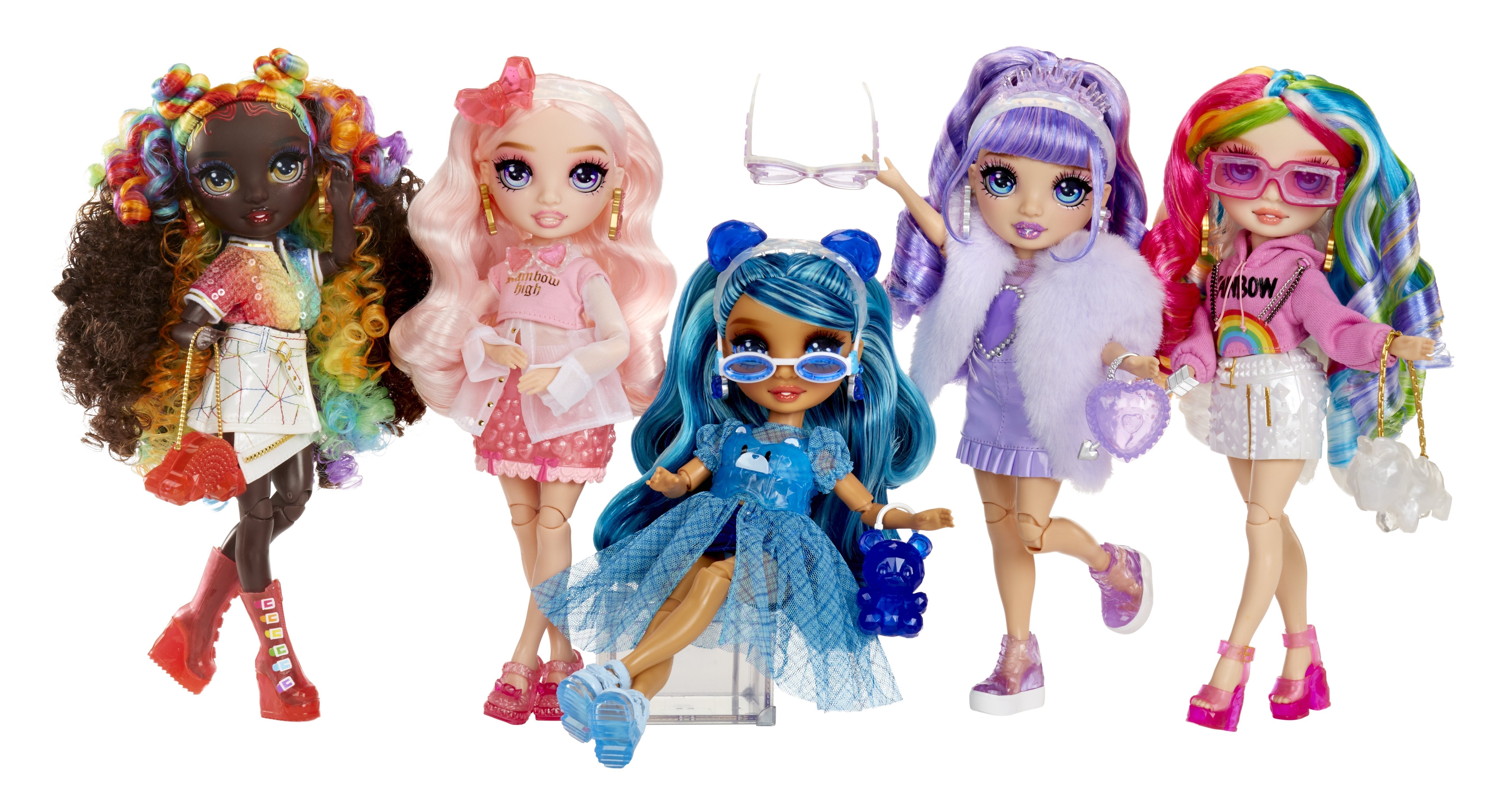 EAN 0035051121381 - Rainbow High Creative Crystals Fashion Doll- Iris Bow imagen 18