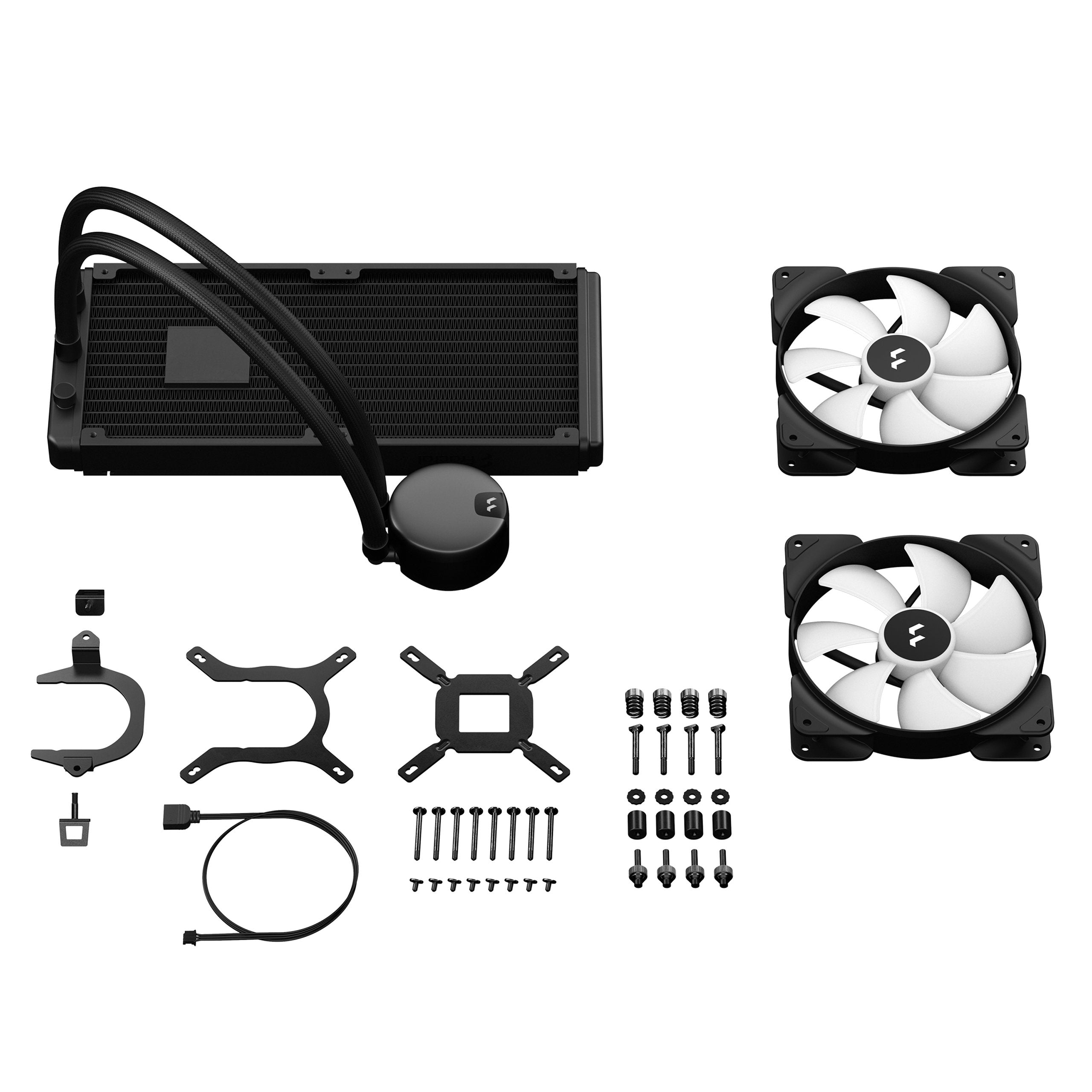 EAN 7340172705949 - Fractal Design Lumen S28 v2 RGB Procesador Sistema de refrigeración líquida todo en uno 14 cm Negro 1 pie imagen 6