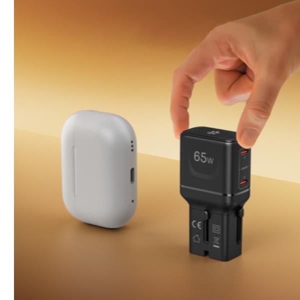 EAN 8021735224556 - Celly MULTIPLUGSL65W cargador de dispositivo móvil Auriculares, Smartphone, Tableta Negro Corriente alter imagen 5