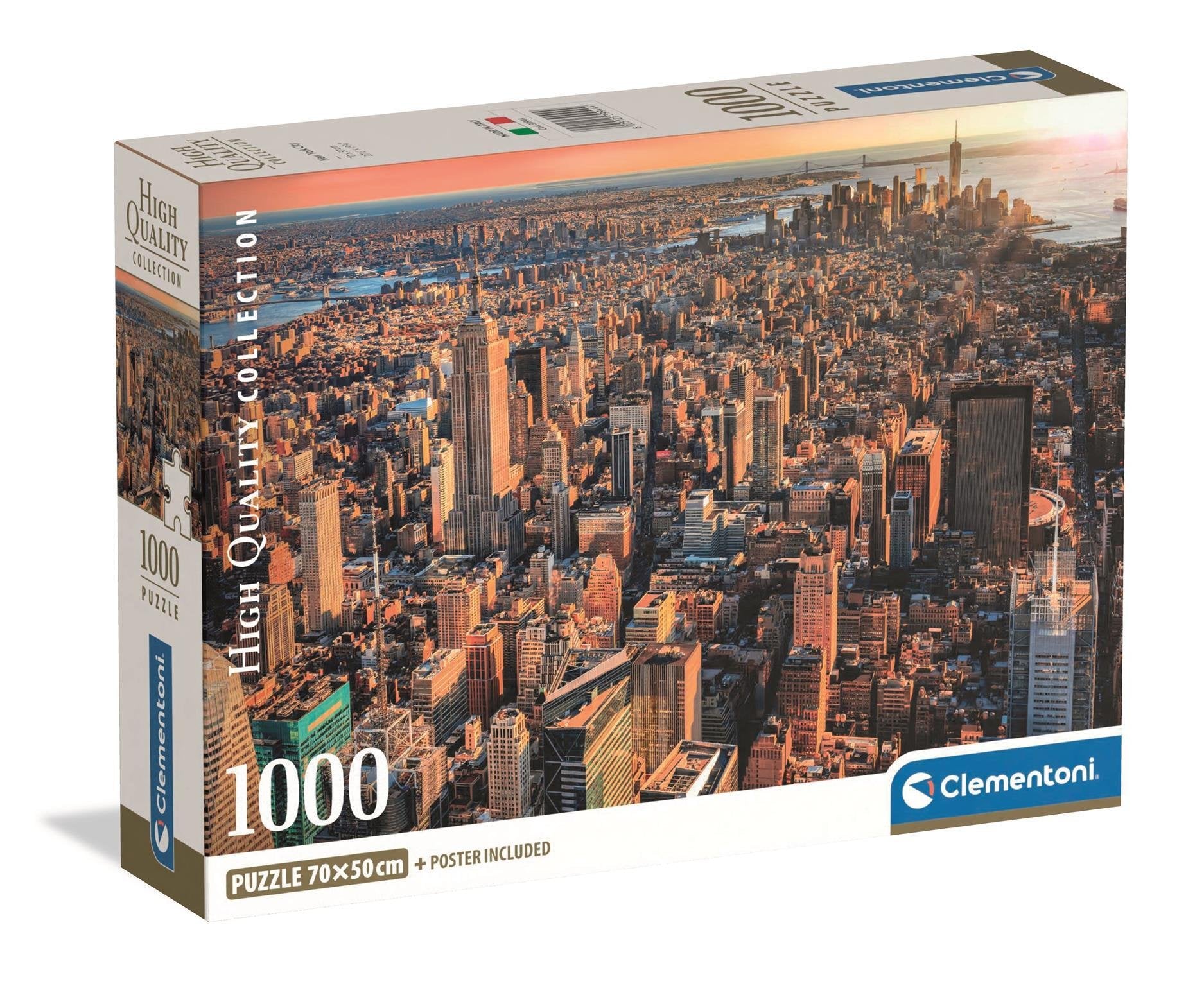 EAN 8005125399444 - Clementoni 1000 pcs. CB New York City imagen 1
